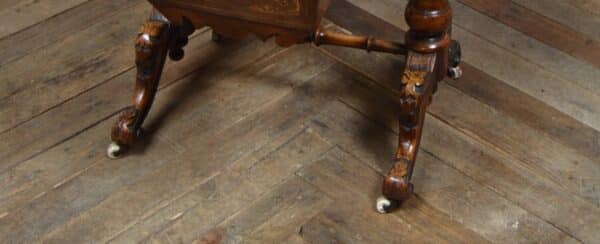 Victorian Walnut Work Table SAI2853 Antique Furniture 20