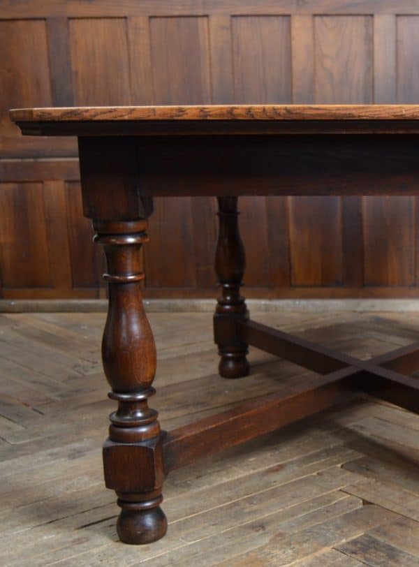 Edwardian Oak Pull-out Table SAI2876 Antique Furniture 4
