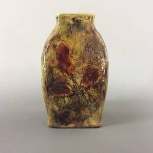 Doulton Natural Foliage Vase by Florrie Jones Doulton Antique Ceramics