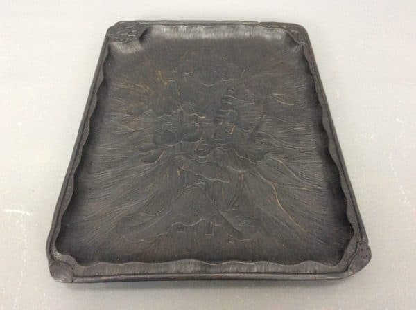 Arts & Crafts Carved Japanese Tray for Liberty & Co Japanese Antique Collectibles 7