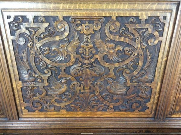 Shapland & Petter Arts & Crafts Oak Box Settle c1900 - Image 4