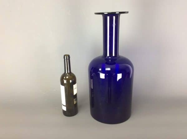 Holmegaard Gulvase by Otto Brauer 1960’s antique vase Antique Glassware 3