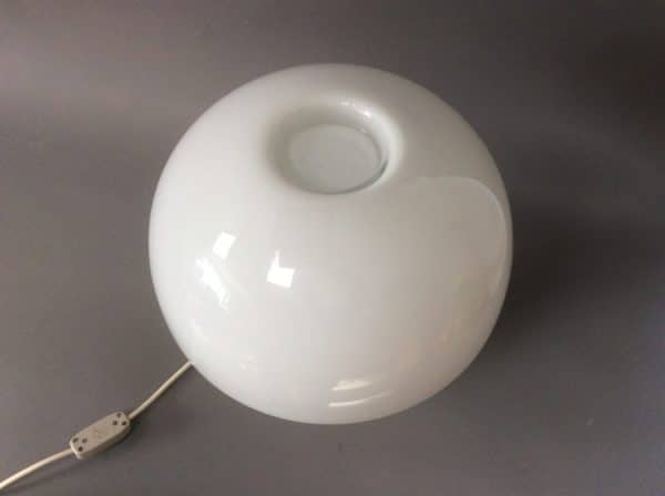 Rare Mid Century Holmegaard Parasol Table Lamp 1970’s Holmegaard Antique Glassware 9