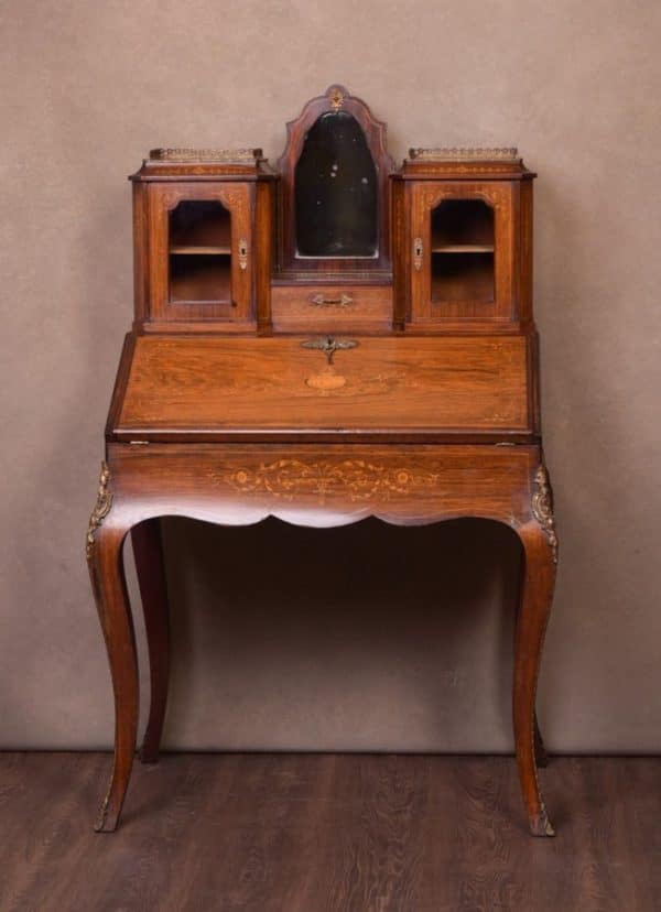 Victorian Rosewood Bonheur Du Jour/Writing Desk SAI1724 Antique Bureau 3