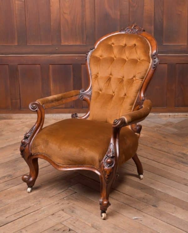 Victorian Walnut Parlour Chair SAI2189