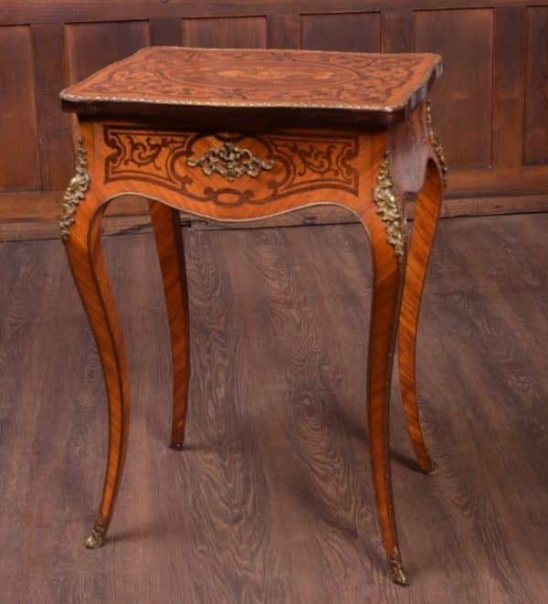 Victorian Satinwood Side Table SAI1868 Antique Furniture 3