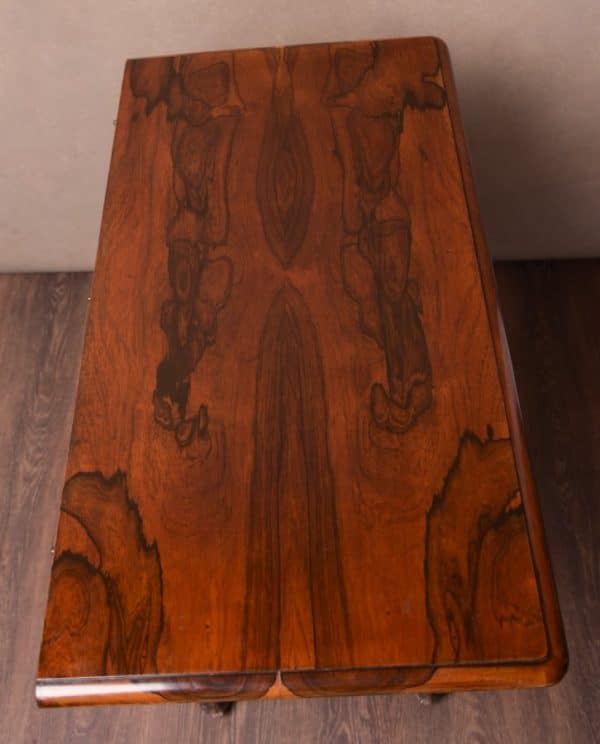 Victorian Rosewood Fold Over Card Table SAI1598 - Image 4