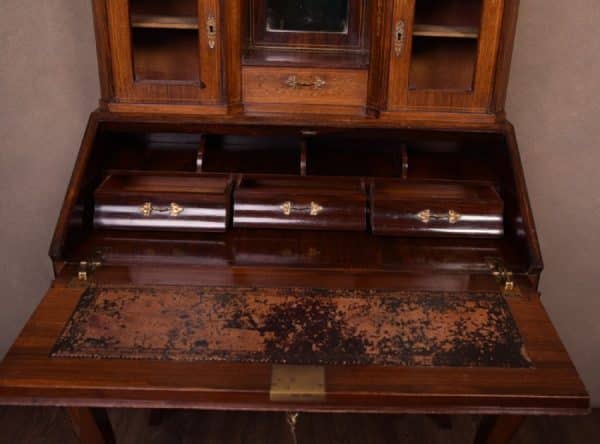 Victorian Rosewood Bonheur Du Jour/Writing Desk SAI1724 - Image 12