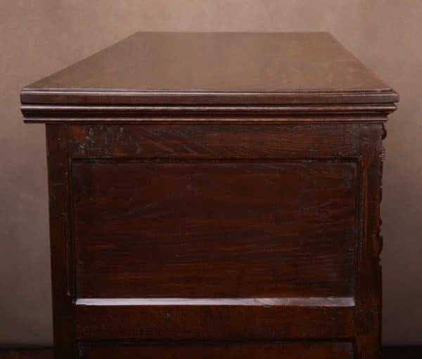 19th Century Oak Court Cabinet SAI1469 - Image 14