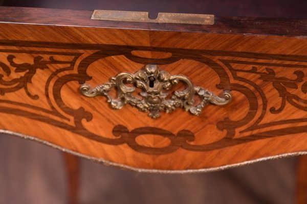 Victorian Satinwood Side Table SAI1868 Antique Furniture 4