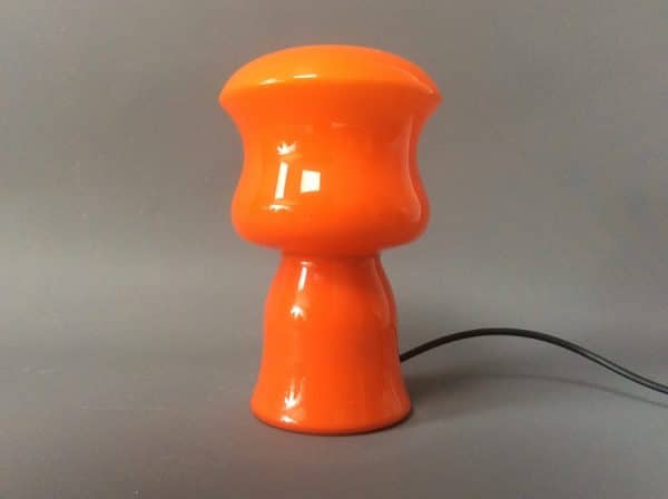 Mid Century Danish Holmegaard Table Lamp c1960’s danish Antique Glassware 5