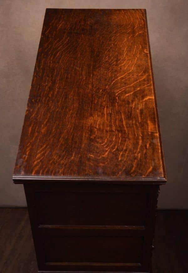 19th Century Oak Court Cabinet SAI1469 - Image 15