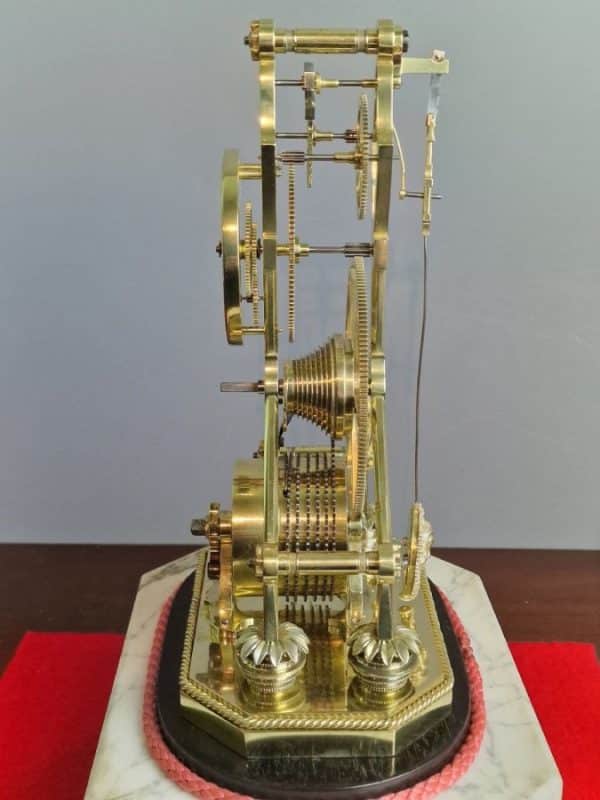 Whitehurst, Derby A Rare Early 19th Century English Skeleton Clock - Image 13
