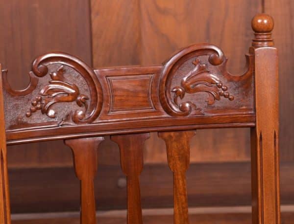 Edwardian Set of 6 High Back Chairs SAI1842 - Image 3
