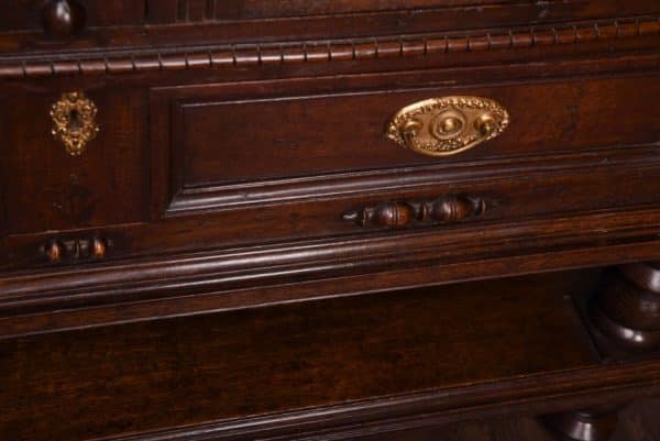 19th Century Oak Court Cabinet SAI1469 - Image 17