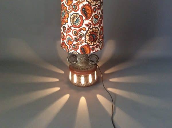 Mid Century West German Lamp 1970’s Lava Lamp Antique Ceramics 10