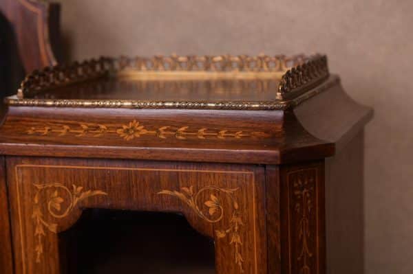 Victorian Rosewood Bonheur Du Jour/Writing Desk SAI1724 - Image 22