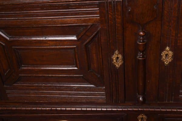 19th Century Oak Court Cabinet SAI1469 Antique Cupboards 10