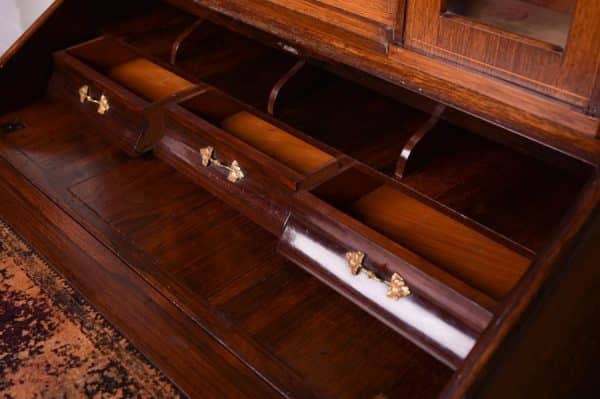 Victorian Rosewood Bonheur Du Jour/Writing Desk SAI1724 - Image 4