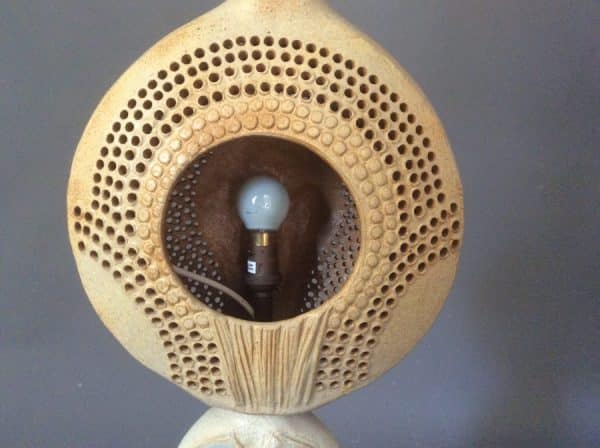 Bernard Rooke Studio Pottery Tall Floor Lamp - Image 3