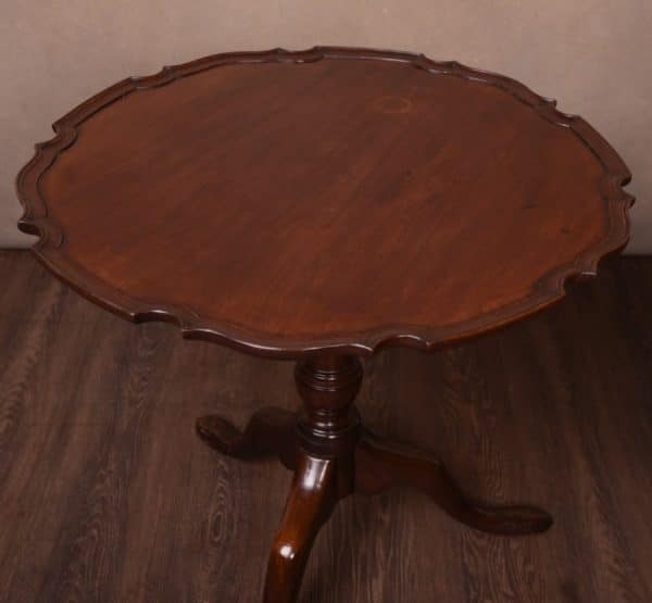 Georgian Mahogany Snap Top Supper Table SAI1572 Antique Furniture 4