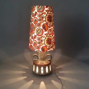 Mid Century West German Lamp 1970’s Lava Lamp Antique Ceramics