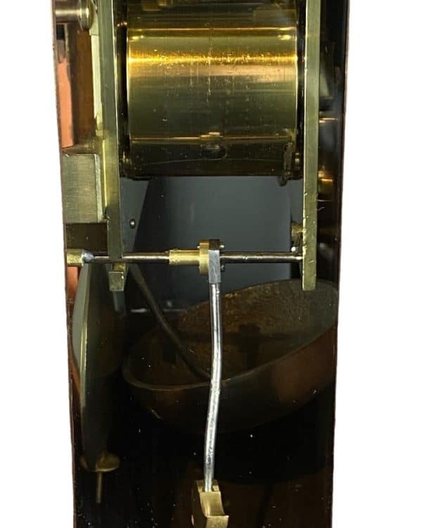 A Stunning Burr Walnut Scottish Bracket Clock With Bracket Circa 1830 - Image 5