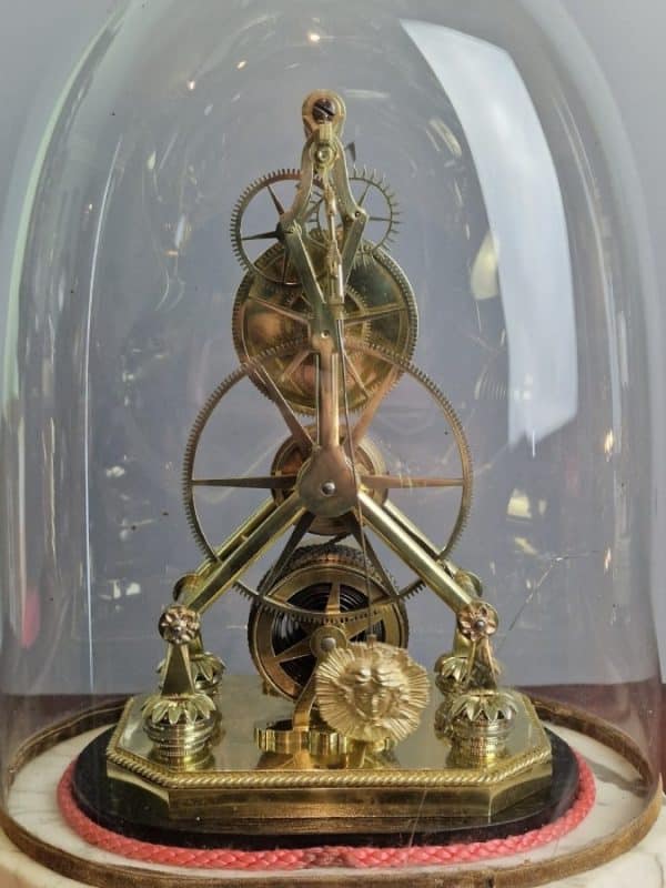 Whitehurst, Derby A Rare Early 19th Century English Skeleton Clock Skeleton clock Antique Clocks 13