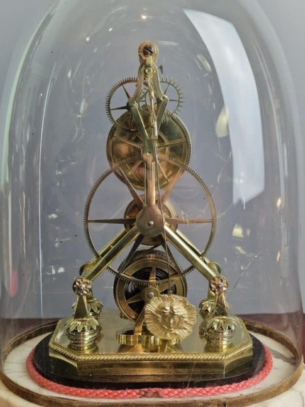Whitehurst, Derby A Rare Early 19th Century English Skeleton Clock - Image 11
