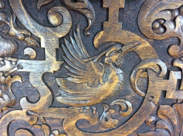 Shapland & Petter Arts & Crafts Oak Box Settle c1900 - Image 9