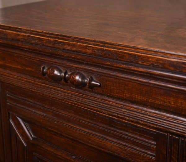 19th Century Oak Court Cabinet SAI1469 - Image 6