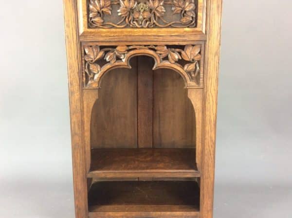 Arts & Crafts Tall Cabinet c1900 cabinet Antique Cabinets 5