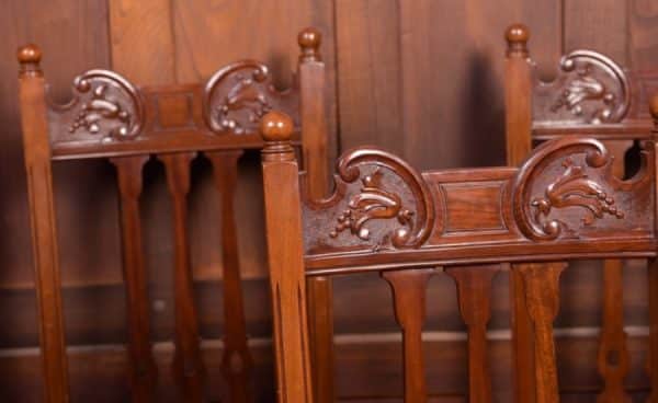 Edwardian Set of 6 High Back Chairs SAI1842 - Image 14