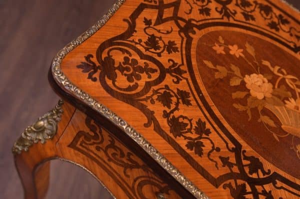 Victorian Satinwood Side Table SAI1868 - Image 11