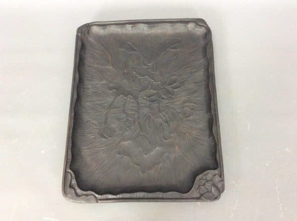 Arts & Crafts Carved Japanese Tray for Liberty & Co Japanese Antique Collectibles 3