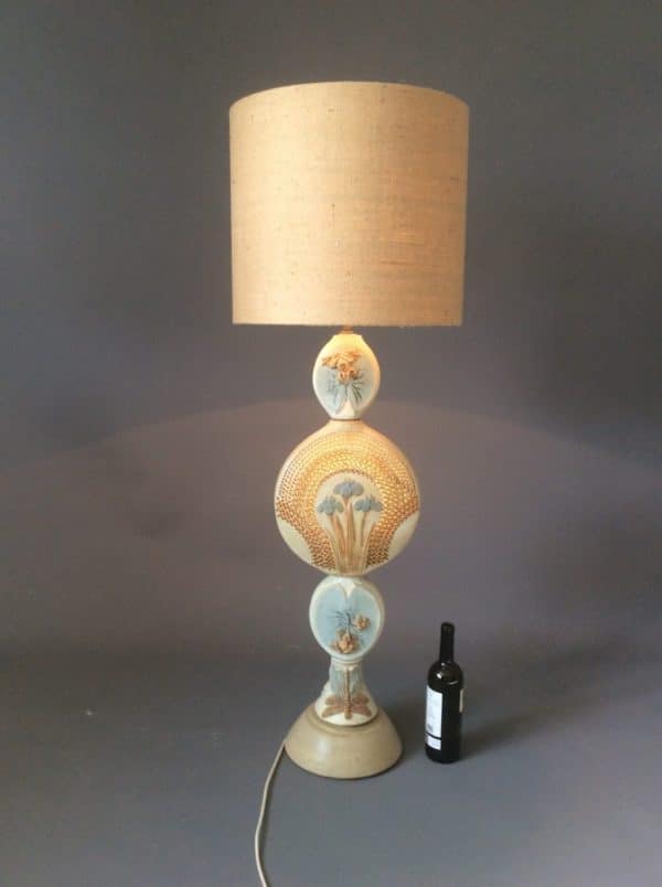 Bernard Rooke Studio Pottery Tall Floor Lamp