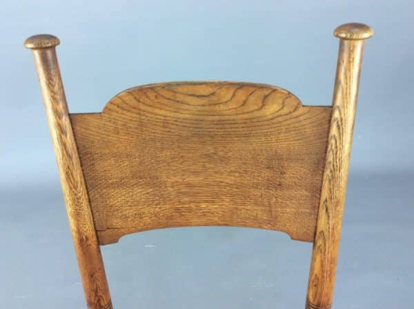 Pair of William Birch Side Chairs c1900 Hall chairs Antique Chairs 8