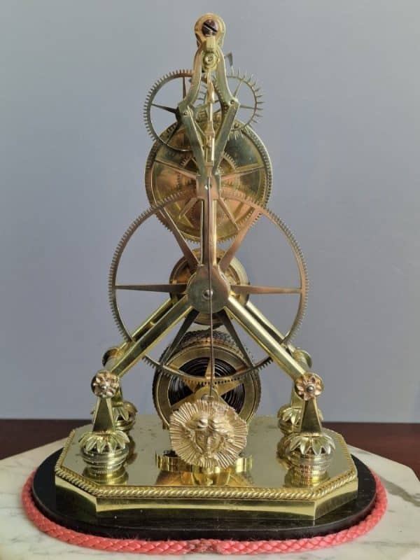 Whitehurst, Derby A Rare Early 19th Century English Skeleton Clock - Image 8