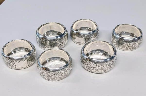 Set of 6 Napkin Rings