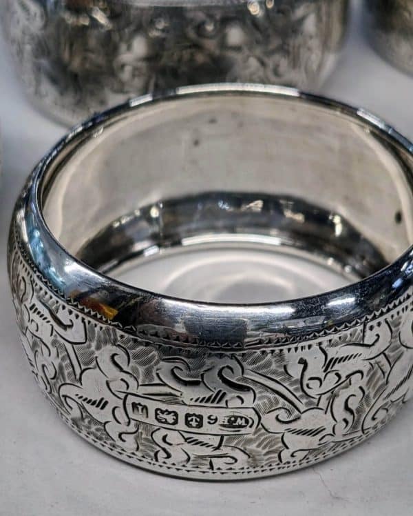 Set of 6 Napkin Rings - Image 3