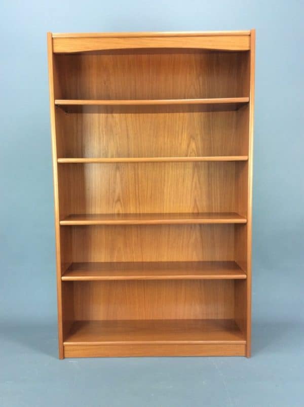 Mid Century Teak Bookcase bookcase Antique Bookcases 3