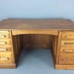 Early 20th Century Oak Writing Desk by H G Webb H G Webb Antique Desks