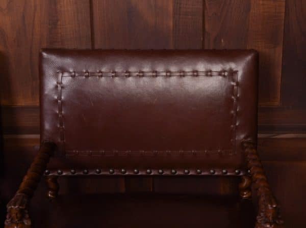 Edwardian Pair of Walnut Armchairs SAI1794 Antique Chairs 15