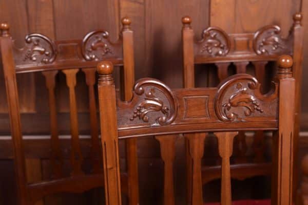 Edwardian Set of 6 High Back Chairs SAI1842 - Image 12