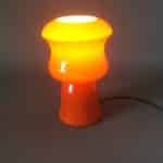 Mid Century Danish Holmegaard Table Lamp c1960’s danish Antique Glassware