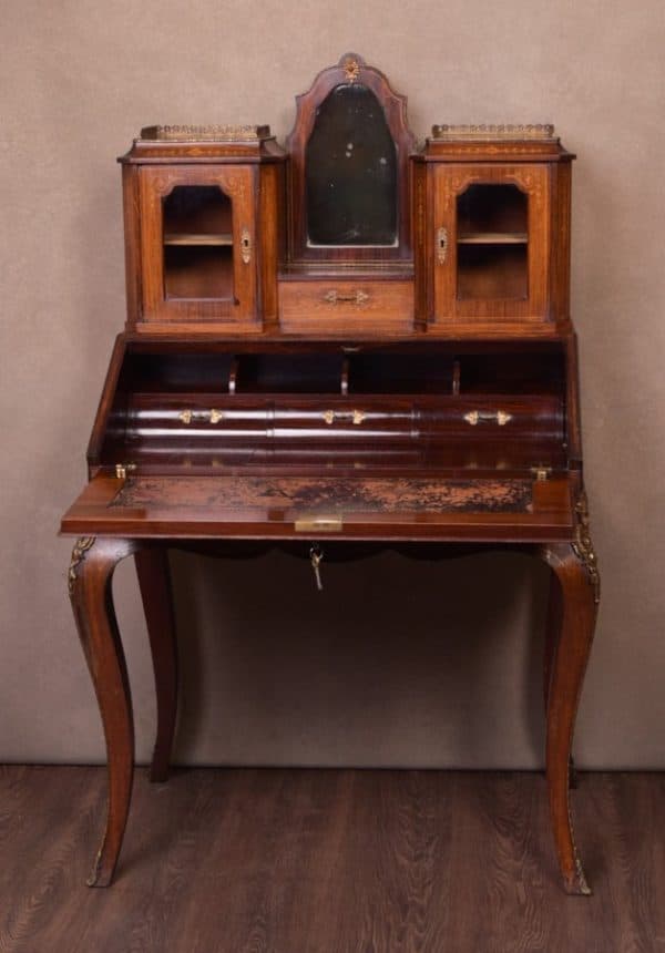 Victorian Rosewood Bonheur Du Jour/Writing Desk SAI1724 - Image 16