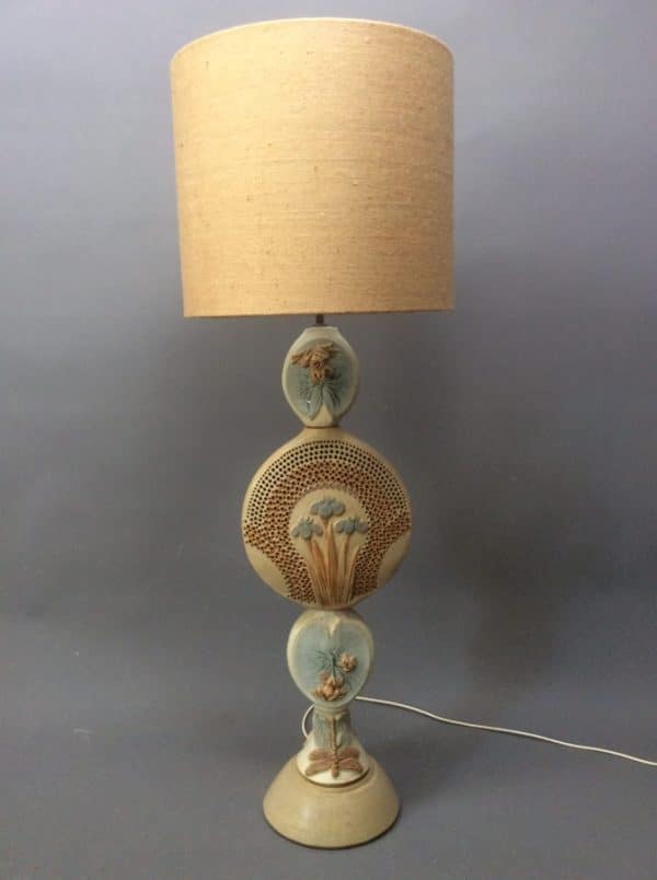 Bernard Rooke Studio Pottery Tall Floor Lamp - Image 2