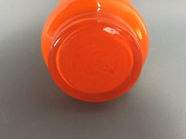 Mid Century Swedish Rhd Glasbruk Glass Hooped Vase c1960's/70's - Image 5