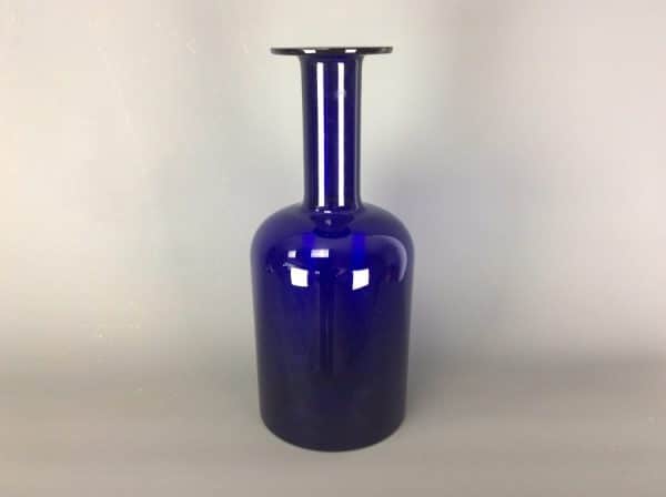 Holmegaard Gulvase by Otto Brauer 1960’s antique vase Antique Glassware 4