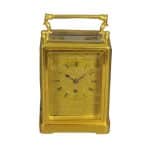 Fine English Fusee Carriage Clock fusee carriage clock Antique Clocks